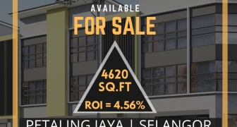 3 STORY SHOPLOT WITH GOOD ROI FOR SALE